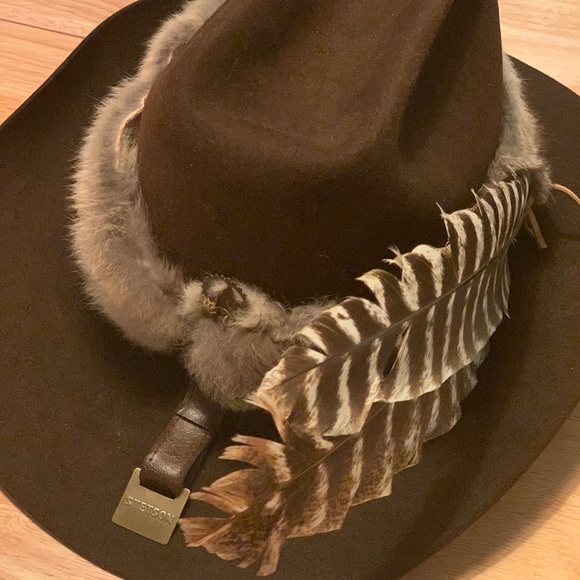 Custom Steampunk Stetson 4xBeaver Cowboy Hat main image 3